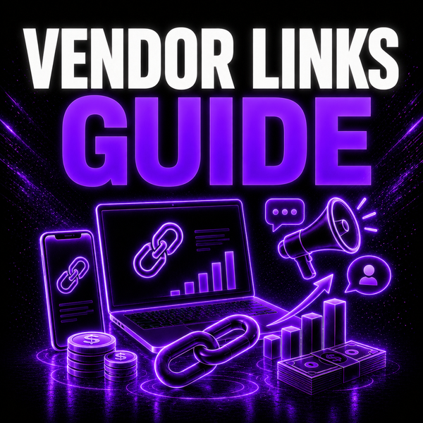 How to Sell Vendor Links Guide
